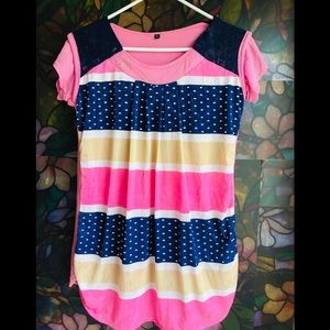 XL colorful women’s top